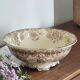 Large antique ironstone salad bowl, BFK Belgium