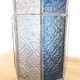 Old oriental lantern in metal and colored glasses - 1960