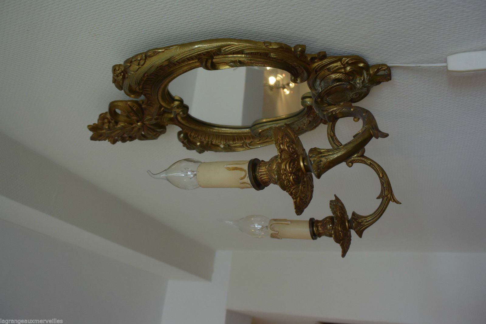 Authentic applied wall Louis XVI
