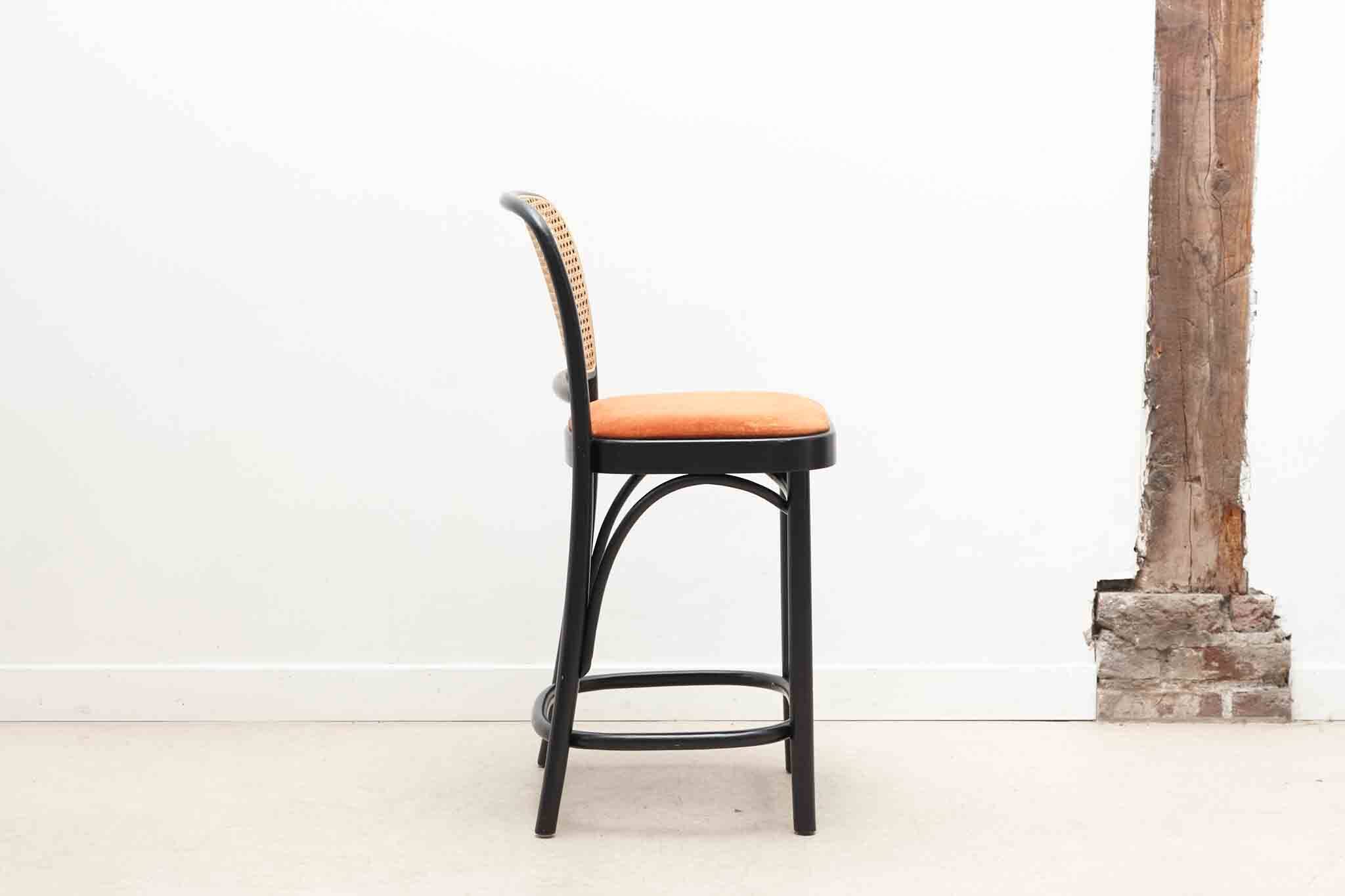 Ton high chair n°811 orange and black