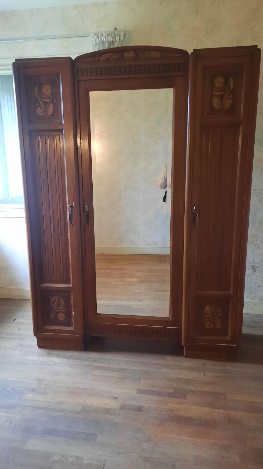 Art deco style wardrobe