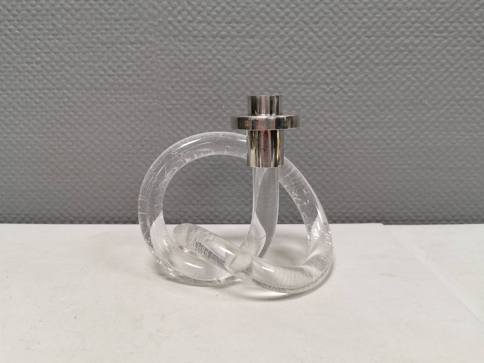 PRETZEL Candleholder by Dorothy Thorpe, 1950s.