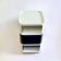 Set of 3 Kartell Componibili Modules Black and White 1970s