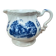 Jug / milk jug Sarreguemines Romantic blue – country decor – vintage earthenware