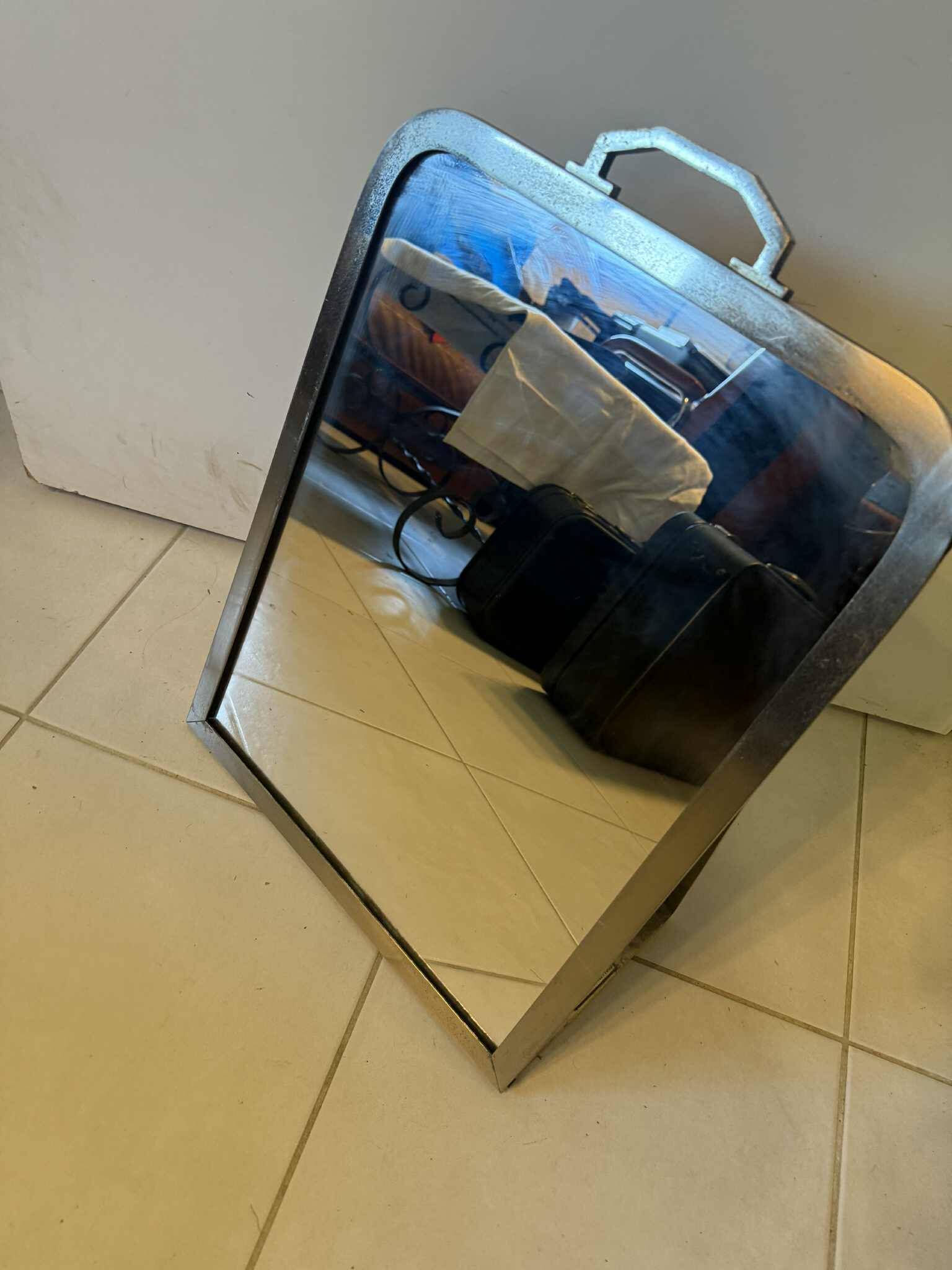 1960s Barber Mirror P. Grivois