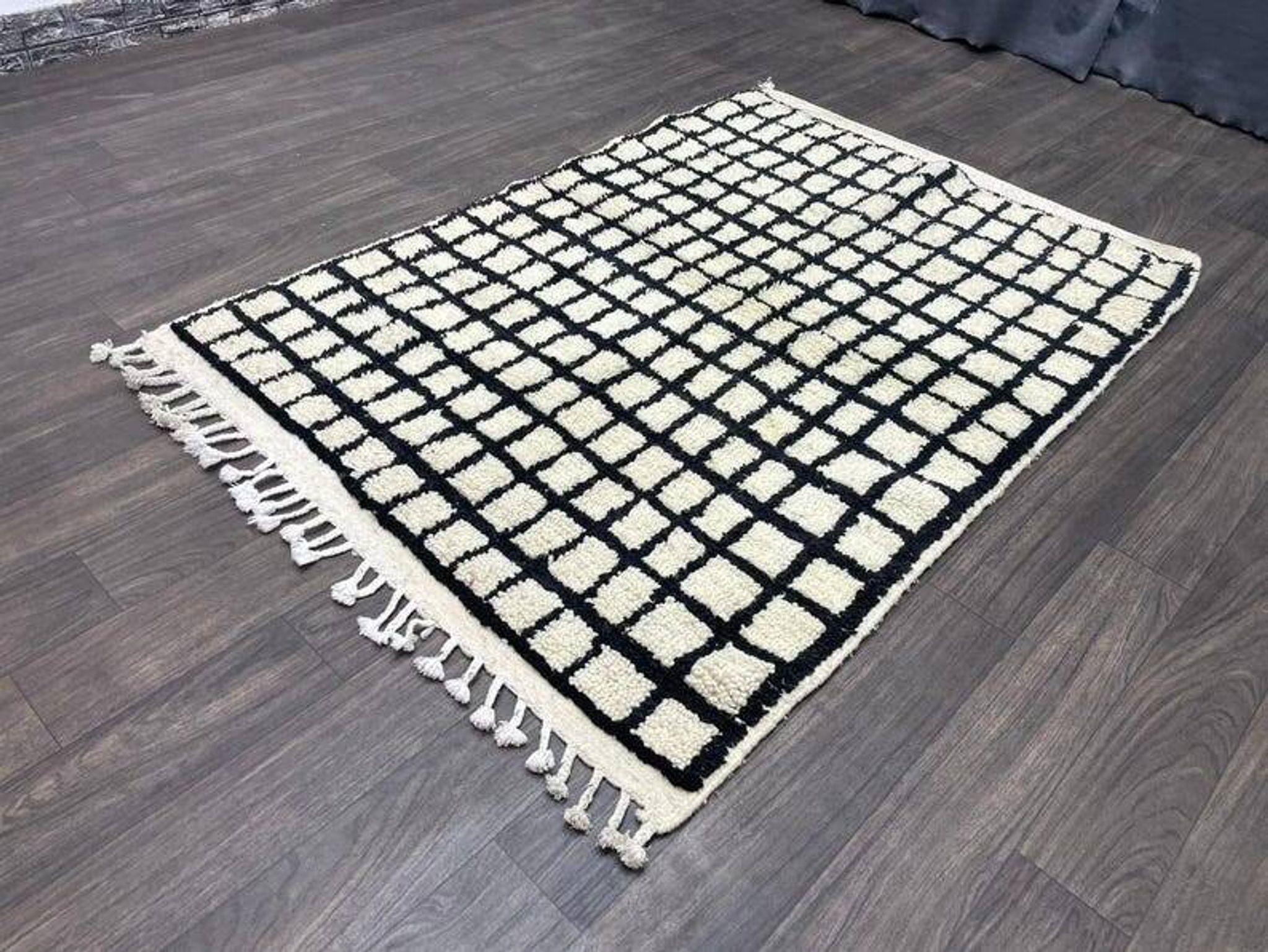 Tapis bérbere fait main traditionnelle 250cmx150cm