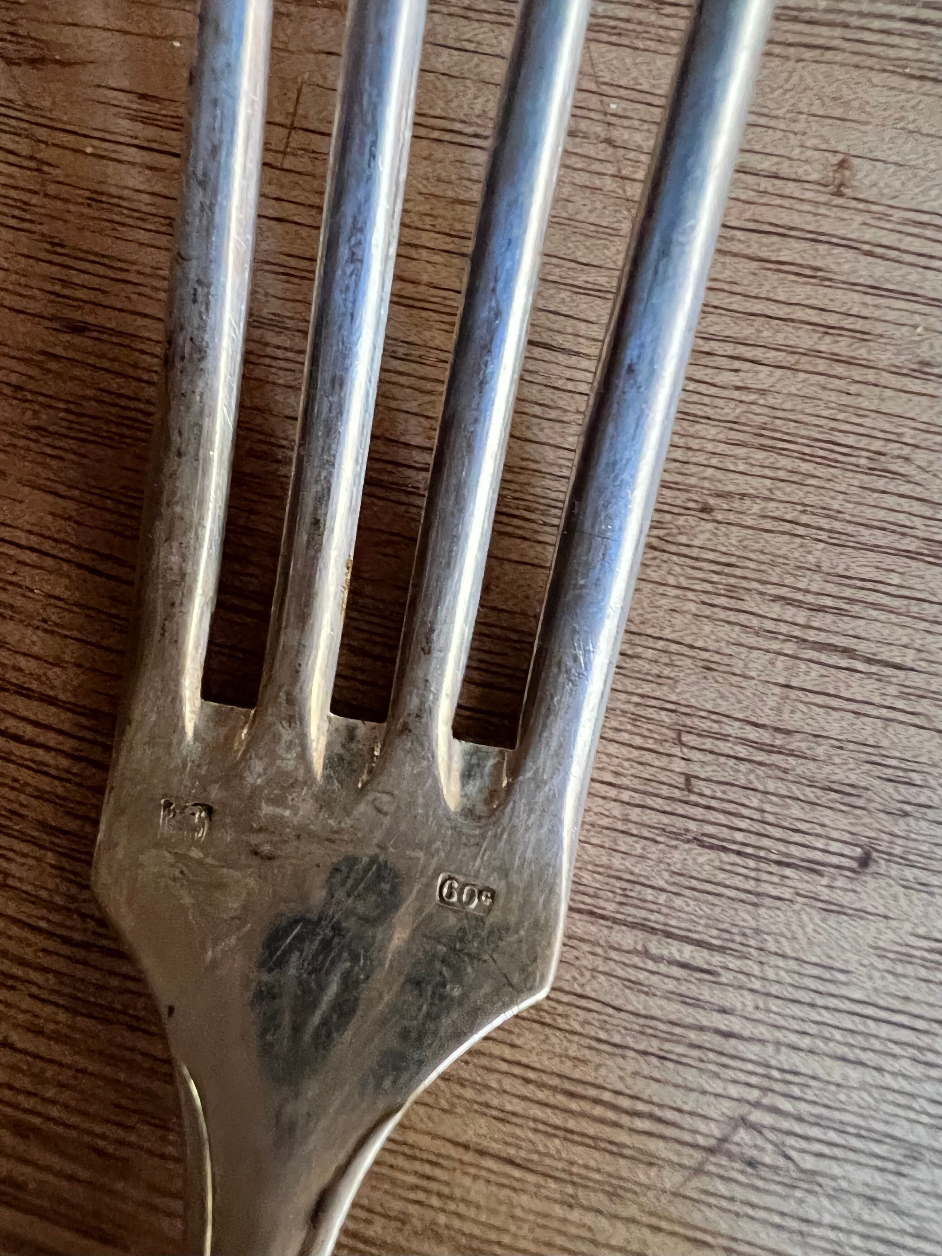 Silver cutlery