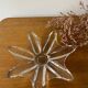 Vide poche cristal forme étoile ou fleur