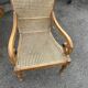 Colonial teak lounge: 3-seater sofa and 2 planter chairs.