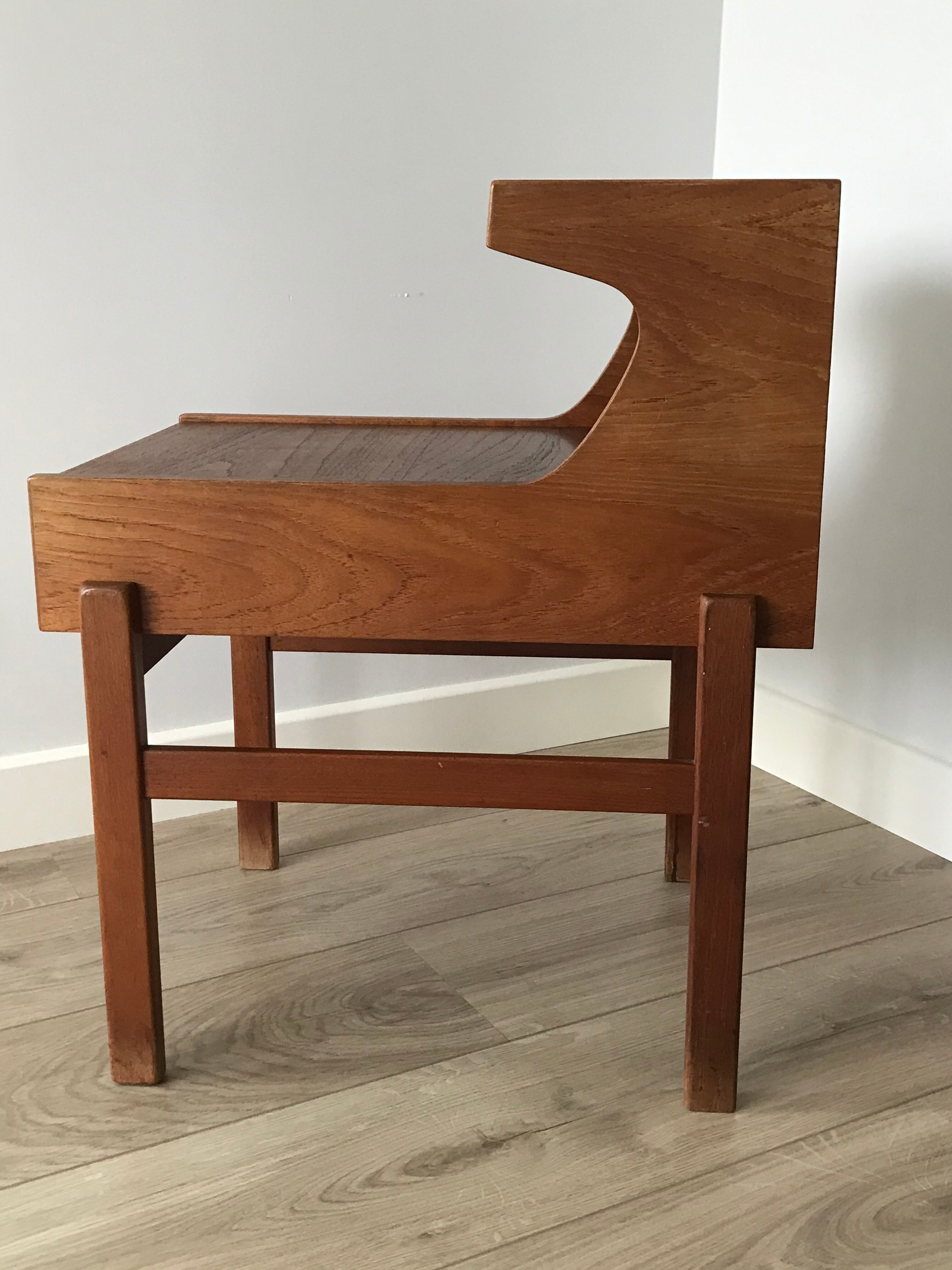 Swedish mid century teak night tables