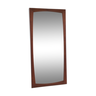 Teak mirror - 88x43cm