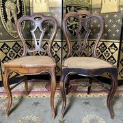Suite of 7 Louis Philippe chairs