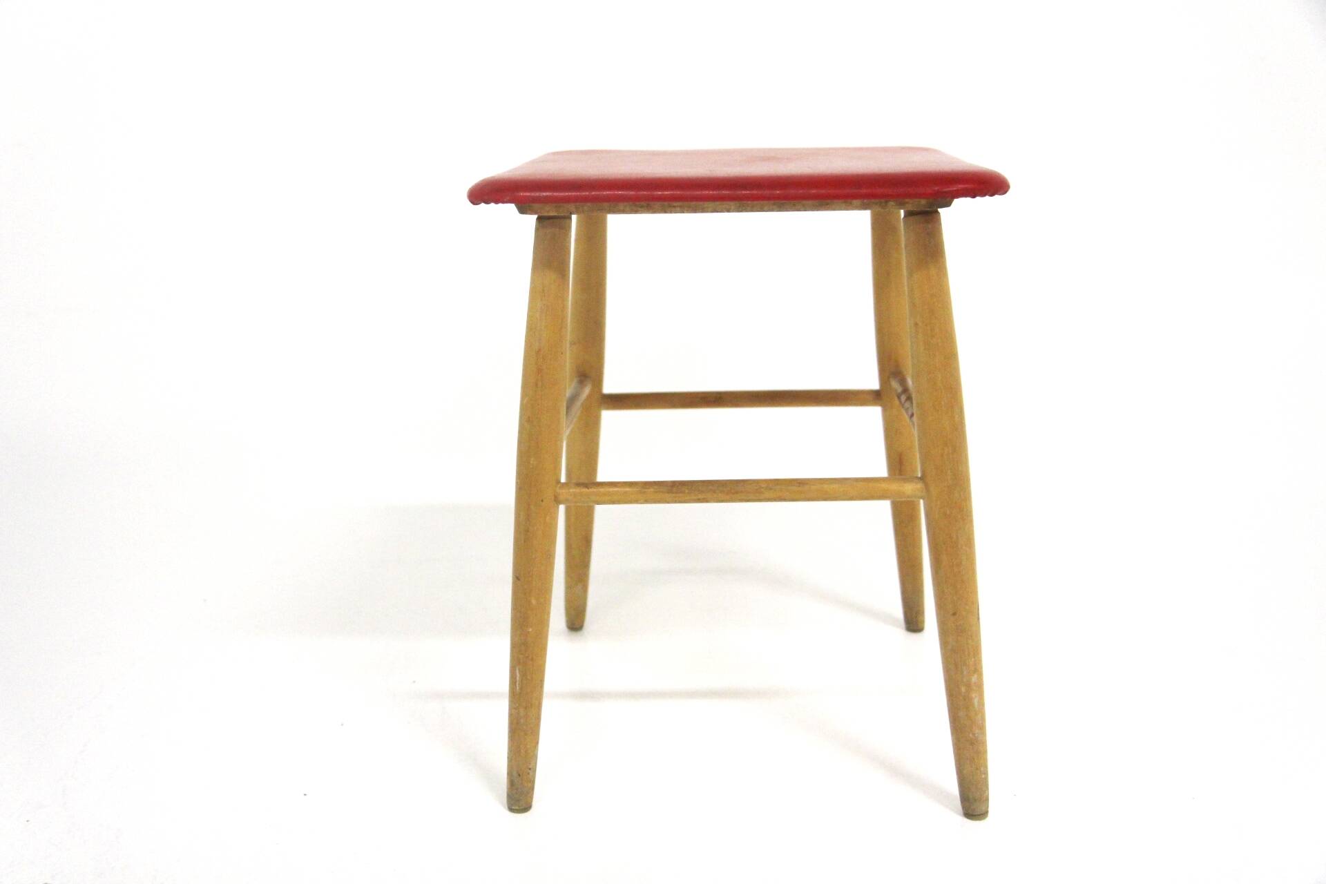 Scandinavian birch stool, Edsbyverken, Sweden, 1960