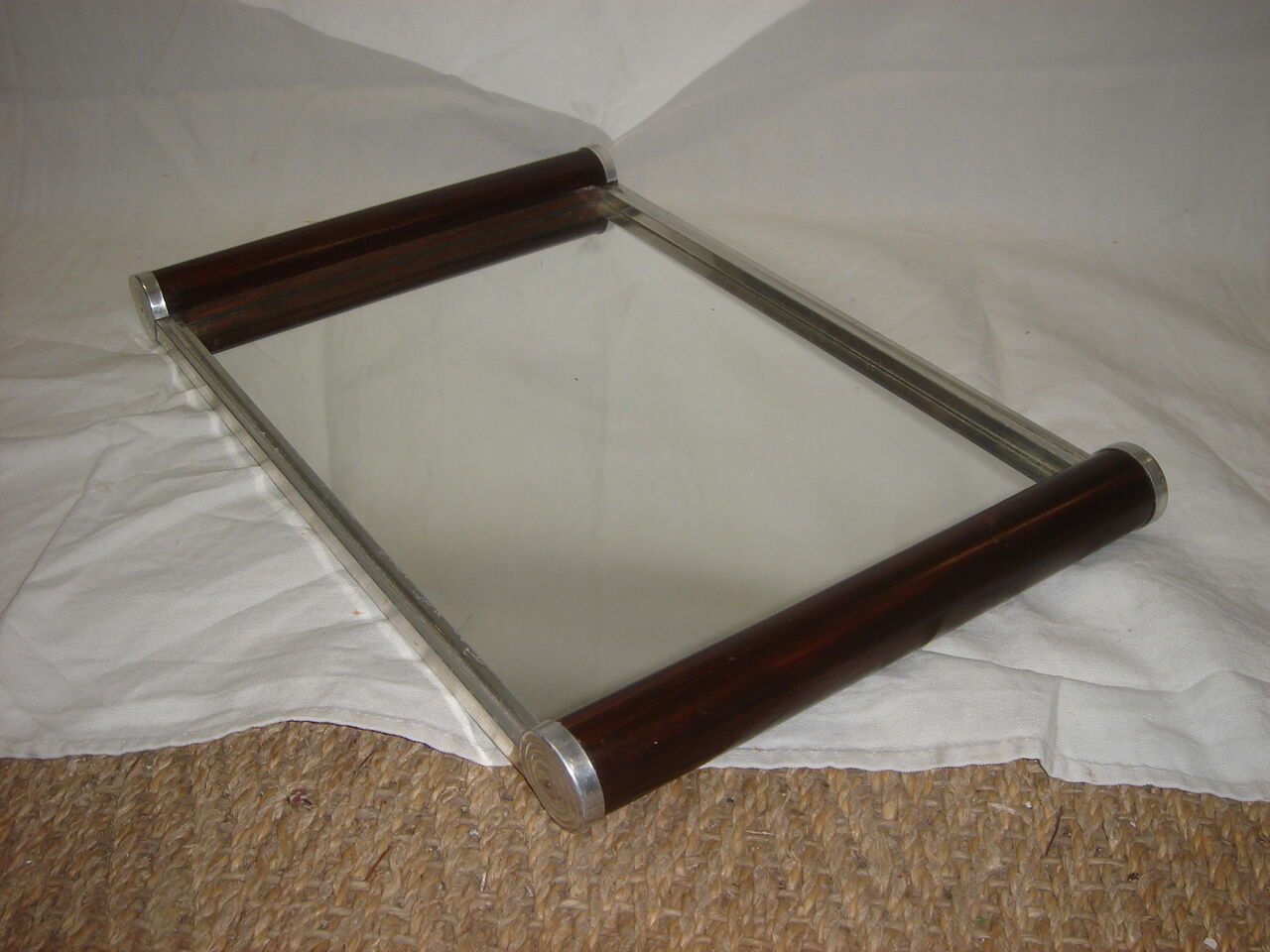 1930 art deco mirror tray