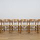 J39 Folkchairs Chairs by Børge Mogensen for FDB Møbler, Denmark, 1960s, Set