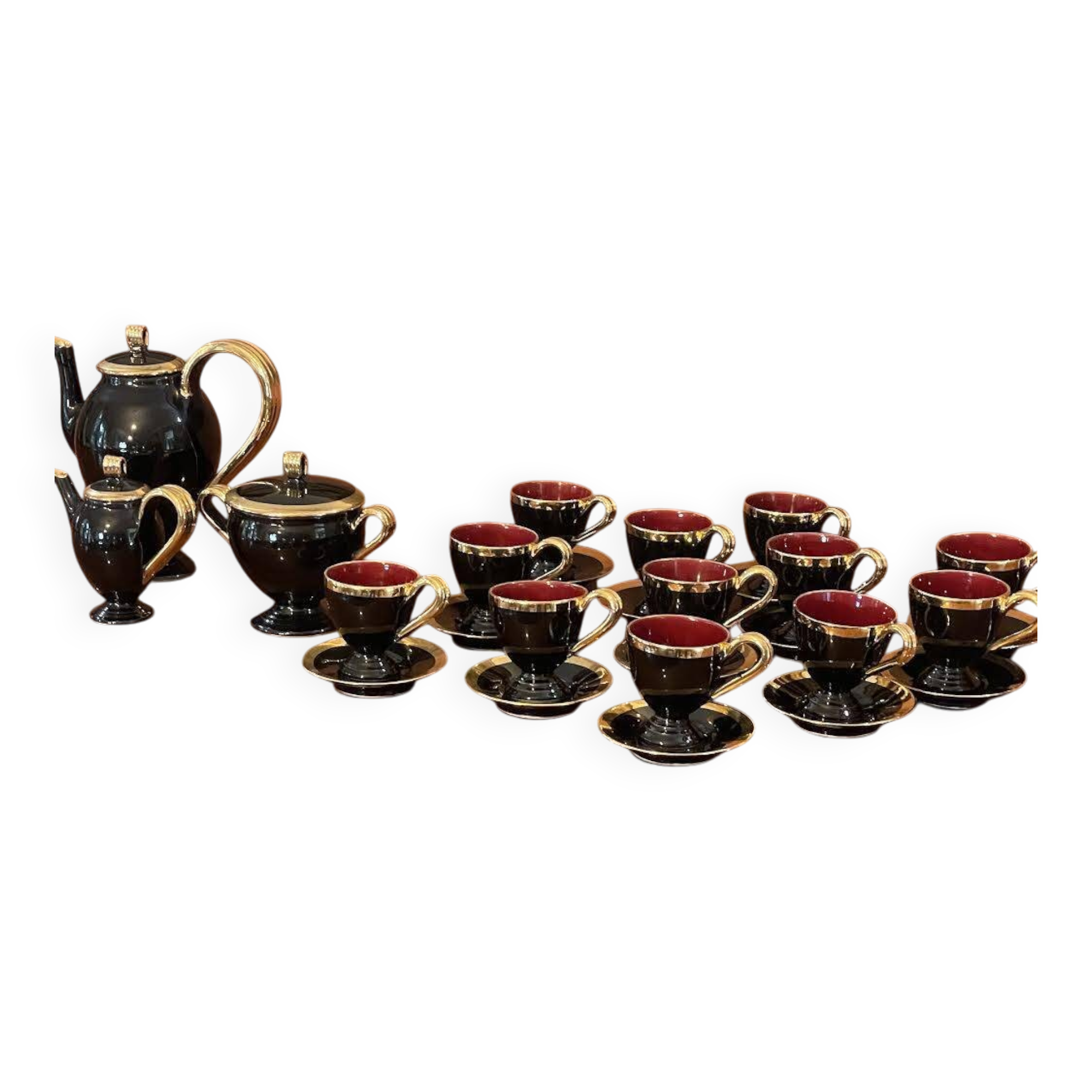 Vallauris coffee service from the 50s