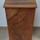 Empire-style bedside table in walnut