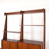 Mid-Century Teak Wall Unit „Panto” from Einar Raknes & Sønner Møbelfabrikk