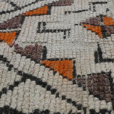 Beni ouarain old moroccan carpet 185 x 417 cm
