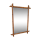 Mirror 63*91 cm bamboo style wood