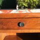 Art Deco oak bedside