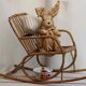 Chaise enfant en rotin