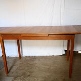 Scandinavian teak extension table from the 60s