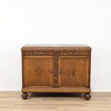 Elegant carved oak sideboard in Renaissance style from the 1930s