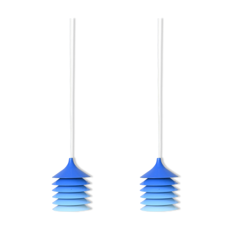 IKEA "Duett" pendant lamps by Bent Gantzel Boysen 1970s.