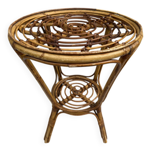Table d’appoint en - rotin