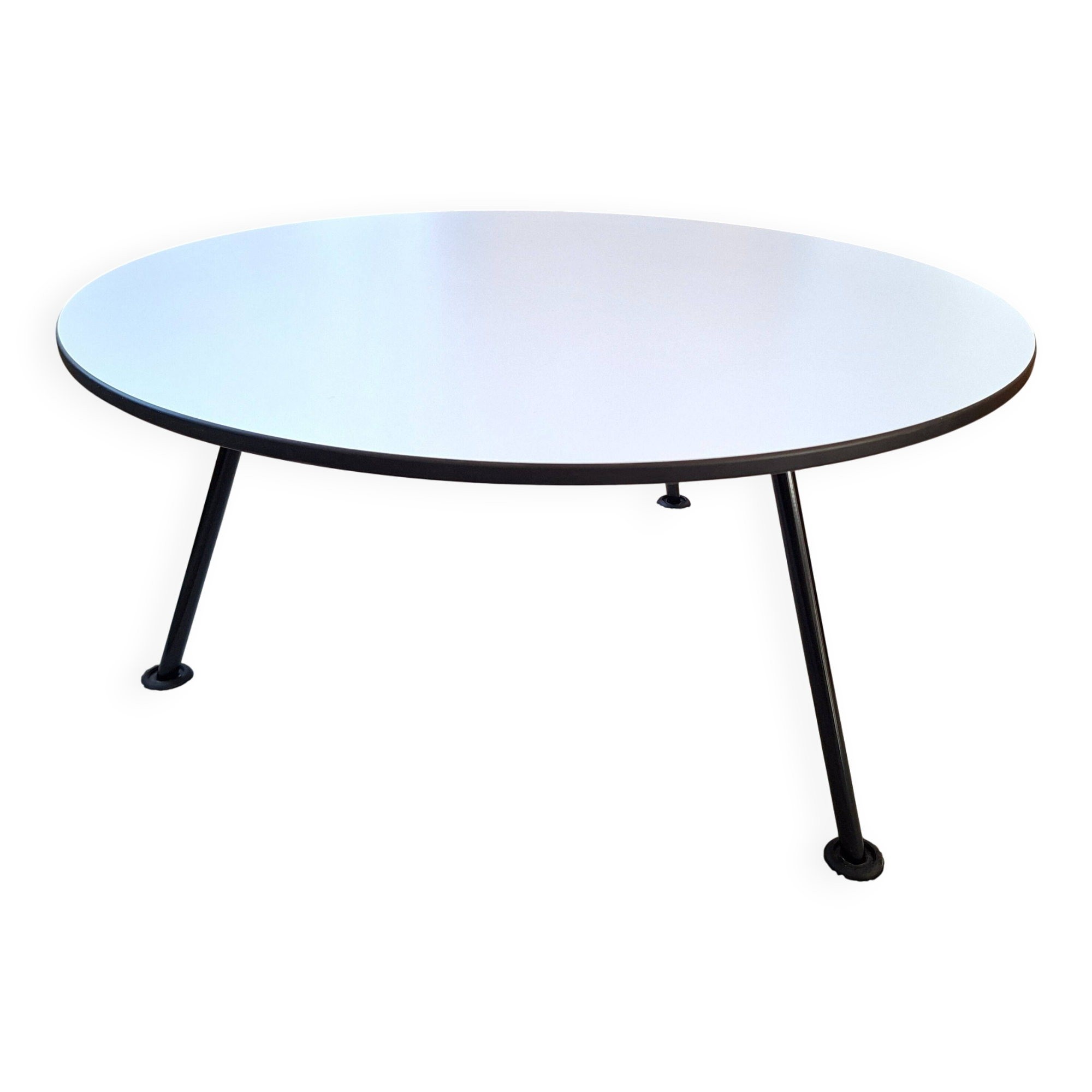 Table with orange slice by Paulin Artifort.