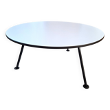 Table with orange slice by Paulin Artifort.