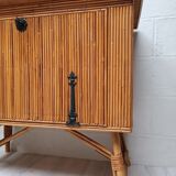Buffet en bambou  1950