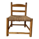 Chaise enfant corde et bois