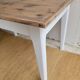 Rectangular wooden dining table - 4/6 people