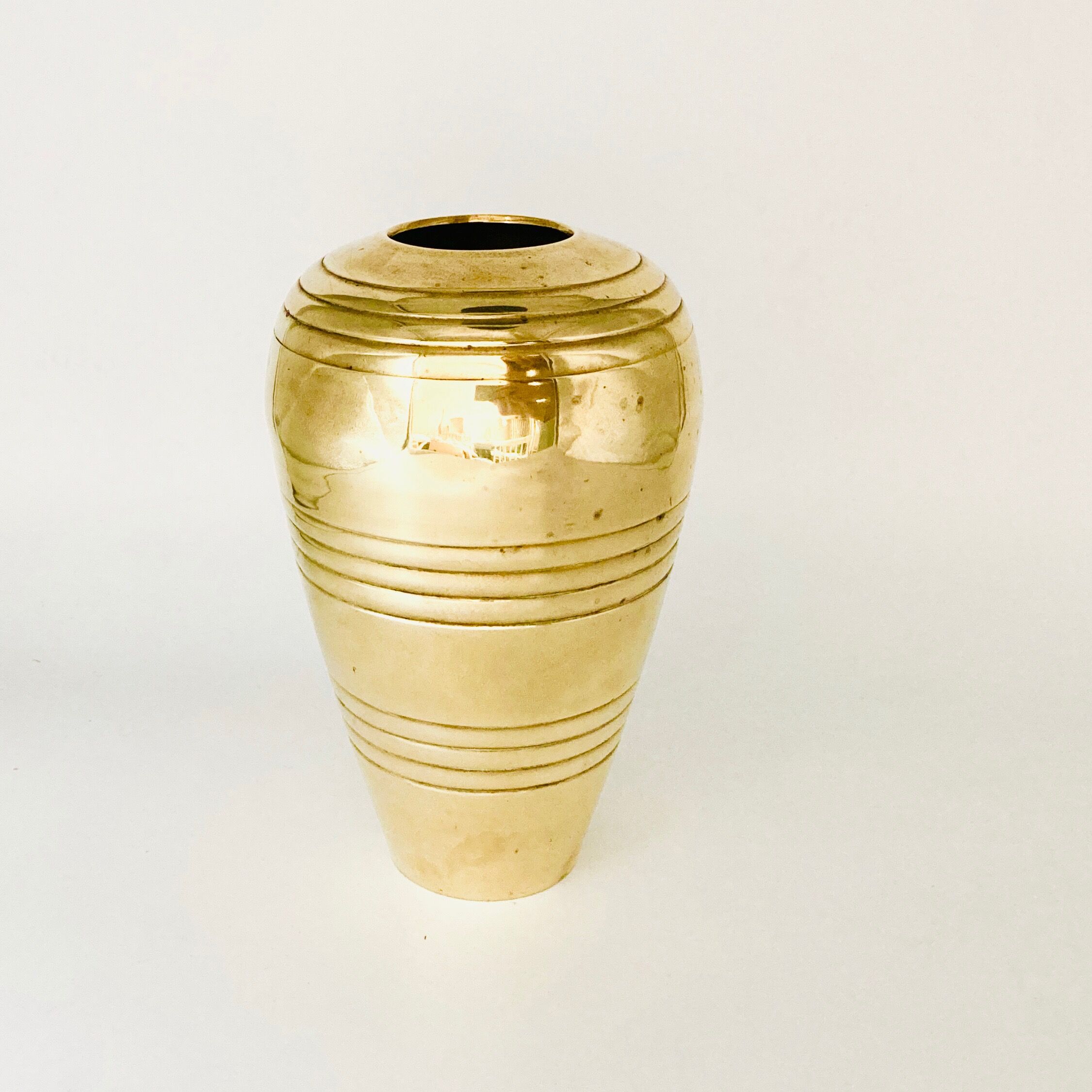 Vase en laiton