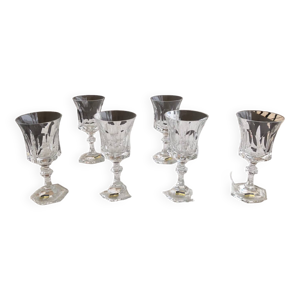 Verres à bourgogne en - crystal