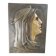 Bronze bas-relief of the Virgin
