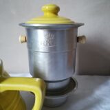Art deco earthenware teapot/coffee maker