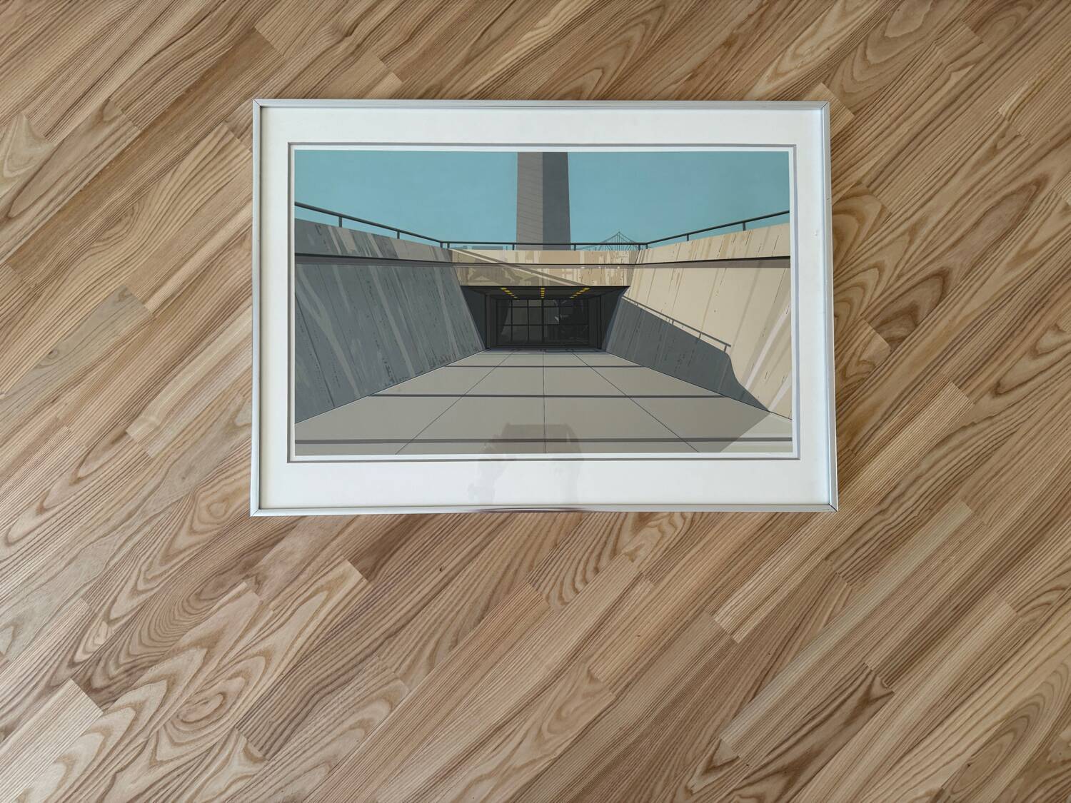 Richard Estes, Arche Saint-Louis, 1972