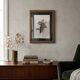 Original work on paper framed, signed Eugène Eechaut, created in ink in 1973.