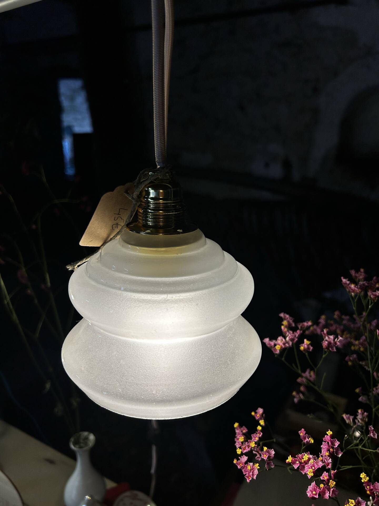 Vintage portable lamp
