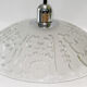 Suspension Peill & Putzler glass molded effect ice