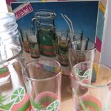 Vintage orangeade service