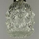 60s 70s lamp hanging lamp ball lamp bubble chrome glass space age design