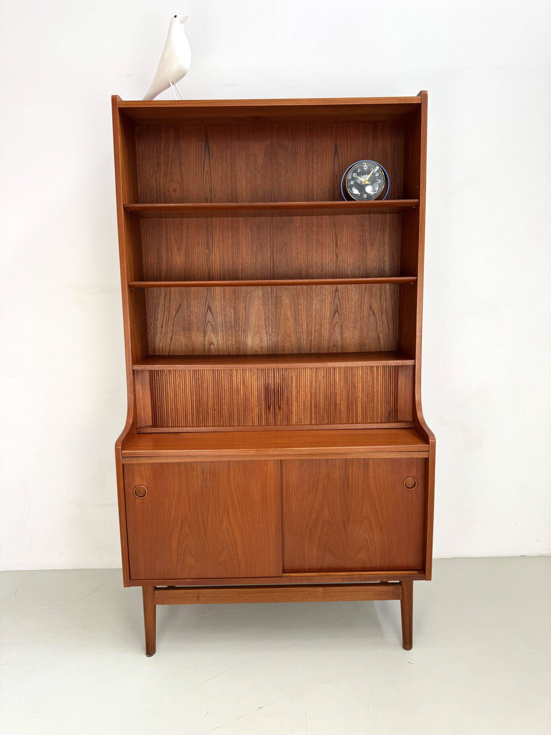 Vintage Danish bookcase / secretary Johannes Sorth