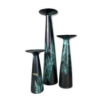 Set of 3 vases by Otto Keramik Germany