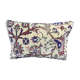 Handmade faded lumbar carpet pillow 40x60cm