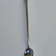 Boxed set of indonesion silver spoons