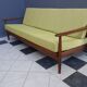 Yellow vintage sofa / daybed, 1960S